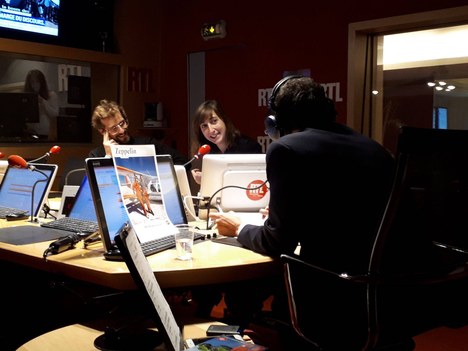 Interview plateau radio